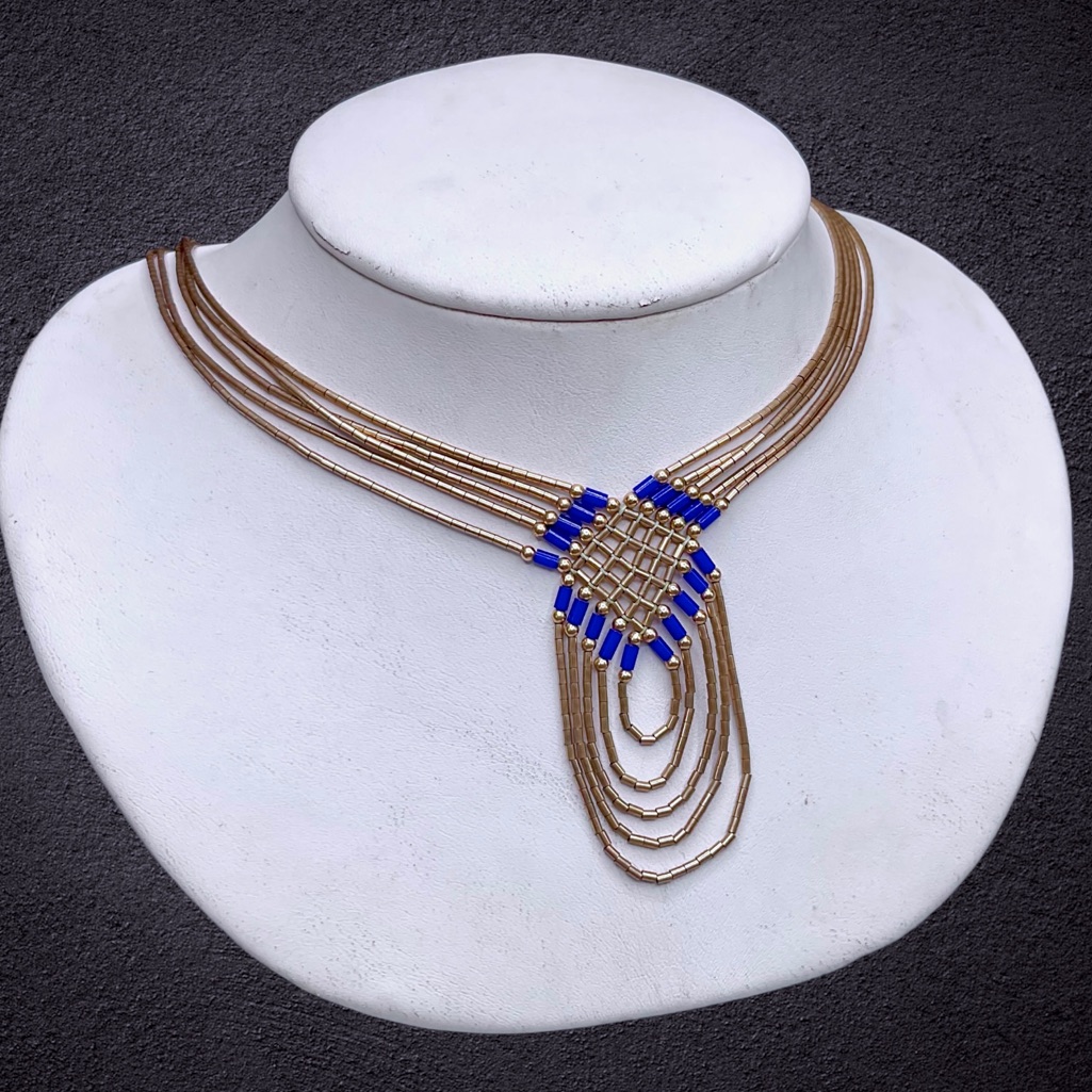 Rare Gold Filled (Stamped)Native American Necklace